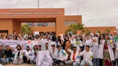زاكورة: تنظيم وقفة احتجاجية لطلبة المعهد العالي للمهن التمريضية للمطالبة بتحسين ظروف التكوين