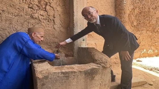 تدشين مشروع لتأهيل شبكة الماء الشروب بأفلاندرا زاكورة بتمويل ياباني