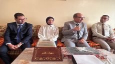 مدير أكاديمية درعة تافيلالت يزور التلميذ “أشاوي فاطمة الزهراء” الحاصلة على أعلى معدل بالجهة في امتحانات البكالوريا دورة 2026.