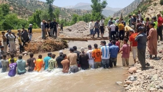أزيلال: العثور على جثة الطفلة وردية بوادي أكمير بعد 31 يوماً من الاختفاء