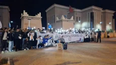 ورزازات.. طلبة وخريجو معهد التمريض يحتجون للمطالبة بمناصب مالية والتعويض عن التداريب الاستشفائية
